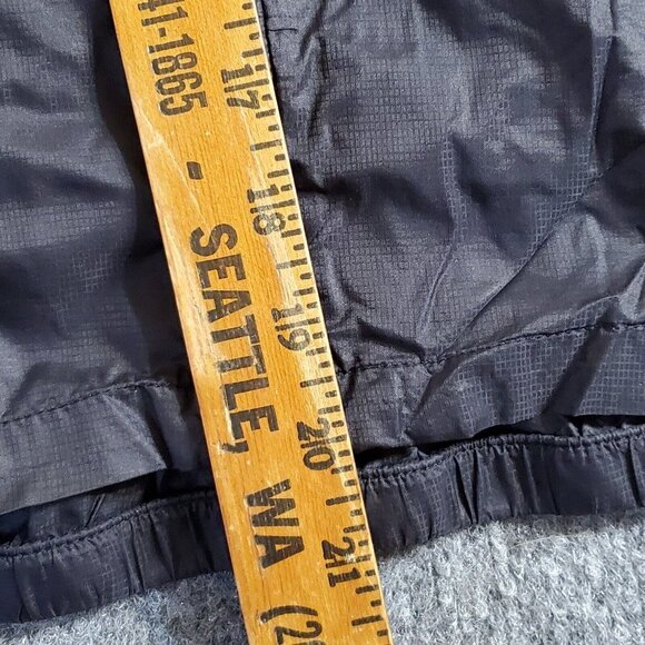 Adidas ClimaProof Wind Jacket Womens Medium Black Full Zip Golf Windbreaker - Picture 7 of 10